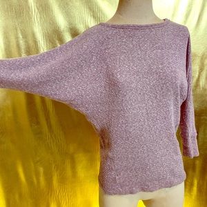 Emory Park batwing lilac sweater